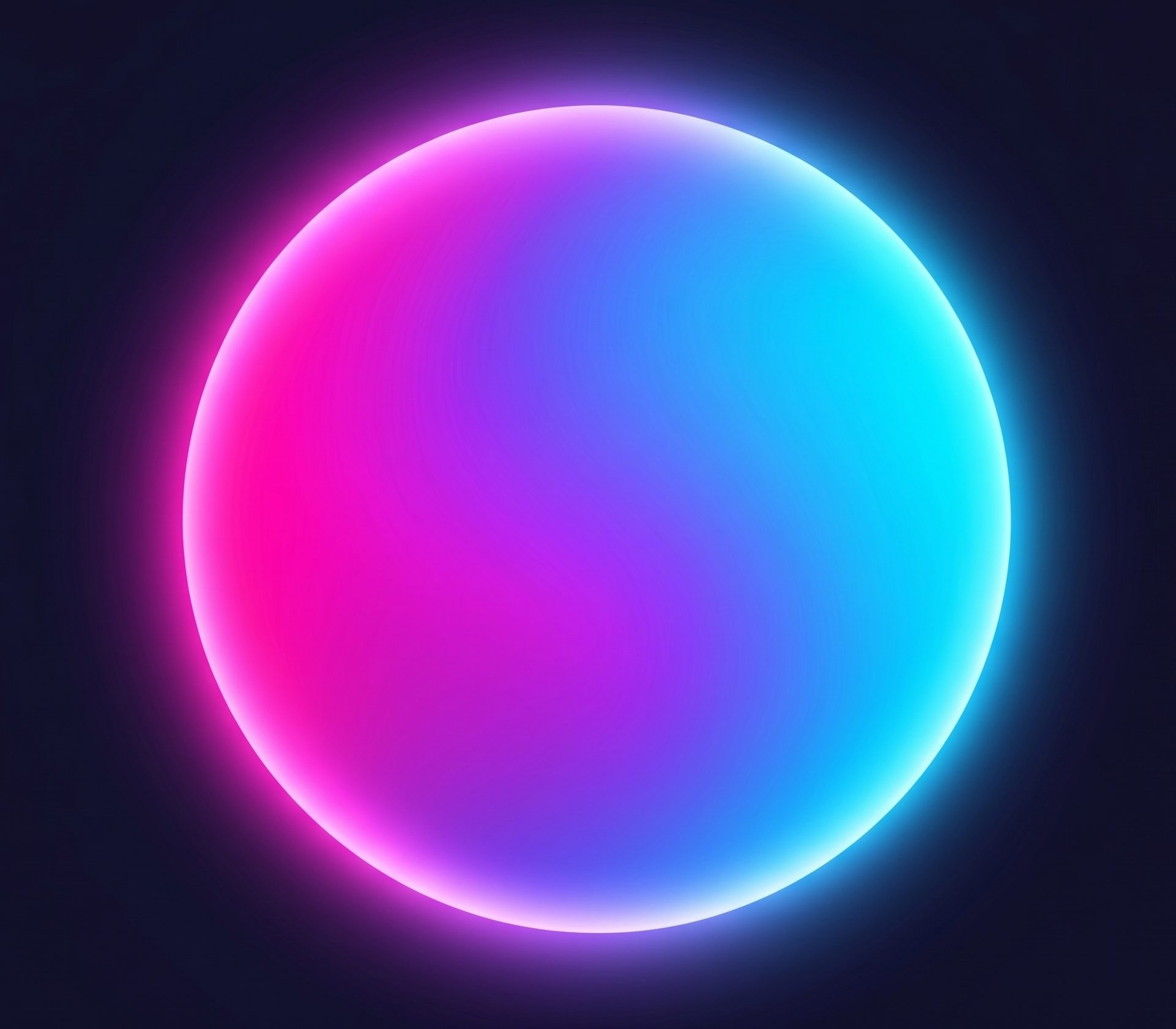 Glowing Circle Background